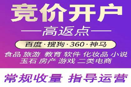 竞价开户推广案例市场分析
